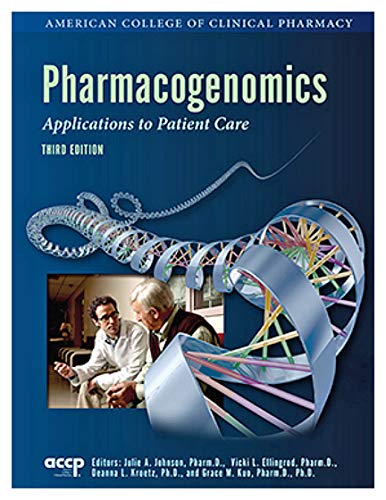 Imagen de archivo de Pharmacogenomics: Applications to Patient Care a la venta por Textbooks_Source