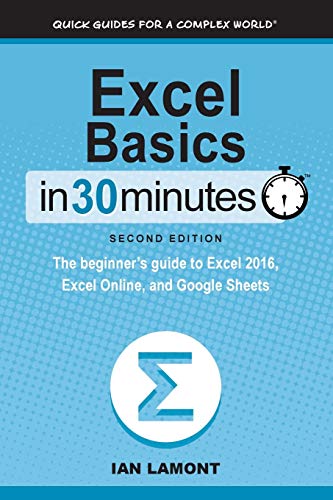 Stock image for Excel Basics In 30 Minutes (2nd Edition): The quick guide to Microsoft Excel and Google Sheets for sale by SecondSale