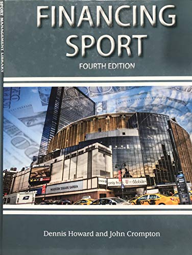 Stock image for Financing Sport for sale by BooksRun