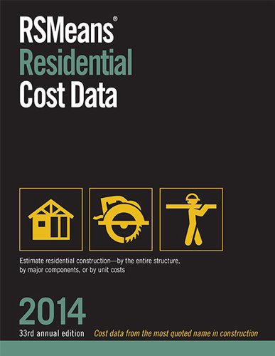 Stock image for RSMeans Residential Cost Data 2014 for sale by Friends of Johnson County Library