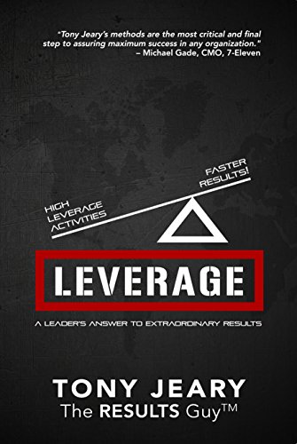 Beispielbild fr Leverage: High Leverage Activities = The Right RESULTS Faster! zum Verkauf von Jenson Books Inc