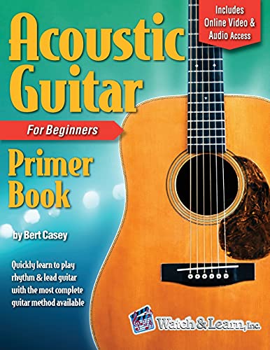 Stock image for Acoustic Guitar Primer Book for Beginners: With Online Video and Audio Access (Acoustic Guitar Lessons) for sale by HPB-Diamond