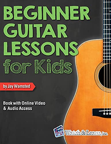 Beispielbild fr Beginner Guitar Lessons for Kids Book : With Online Video and Audio Access zum Verkauf von Better World Books