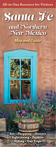 Stock image for Santa Fe and Northern New Mexico Map and Guide for sale by Book Deals