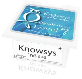 9781940362090: Knowsys Vocab Flashcards Level 7 by Knowsys Educational Services LLC (2012-08-02)