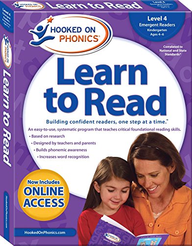 Beispielbild fr Hooked on Phonics Learn to Read - Level 4 : Emergent Readers (Kindergarten Ages 4-6) zum Verkauf von Better World Books