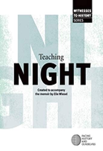 Imagen de archivo de Teaching "Night" a la venta por GreatBookPrices