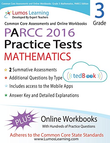 Beispielbild fr Common Core Assessments and Online Workbooks : Grade 3 Mathematics zum Verkauf von Better World Books