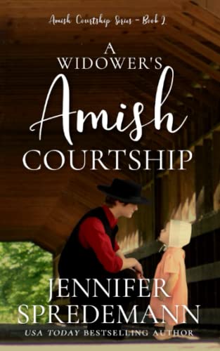 Beispielbild fr A Widower's Amish Courtship: Amish Courtship Series - Book 2 zum Verkauf von ThriftBooks-Dallas