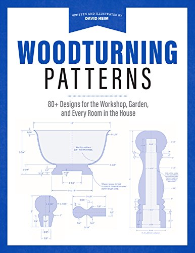 Imagen de archivo de Woodturning Patterns: 80+ Designs for the Workshop, Garden, and Every Room in the House a la venta por Books Unplugged