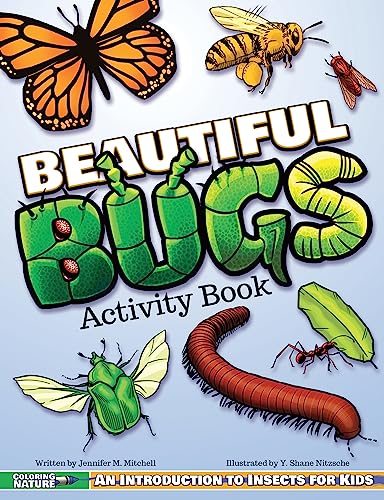 9781940647470: Beautiful Bugs Activity Book: An Introduction to Insects for Kids (Coloring Nature)