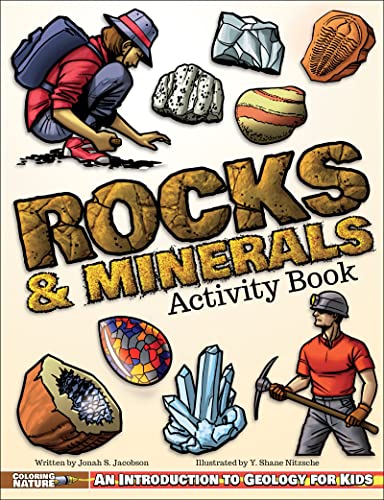 Beispielbild fr Rocks & Minerals Activity Book: An Introduction to Geology for Kids (Coloring Nature) zum Verkauf von SecondSale