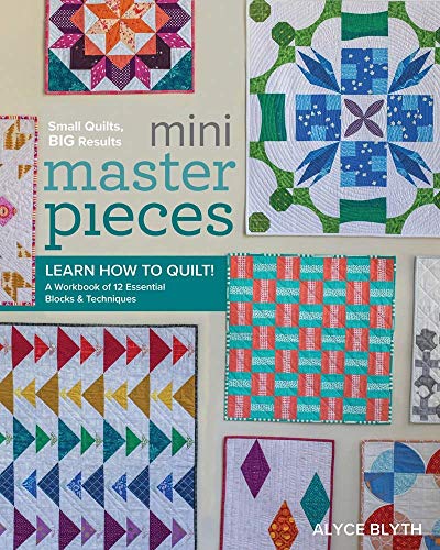 Imagen de archivo de Mini Masterpieces: Learn How to Quilt! A Workbook of 12 Essential Blocks & Techniques a la venta por Books for Life