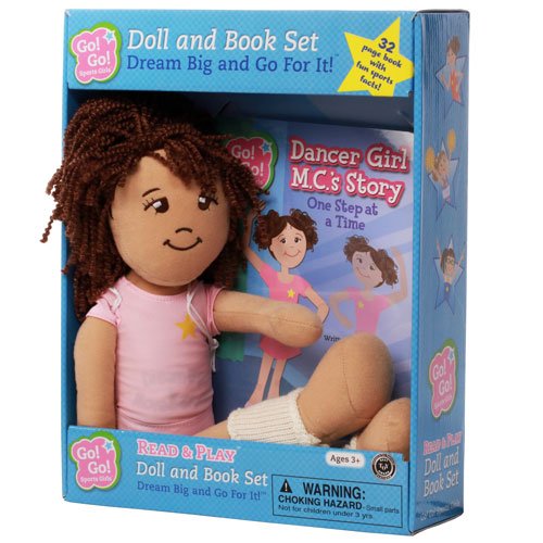 9781940731087: DANCER GIRL M. C. S STORY ONE: Read & Play Doll and Book Set (Go! Go! Sports Girls)