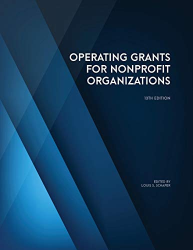 Beispielbild fr Operating Grants for Nonprofit Organizations zum Verkauf von Lucky's Textbooks