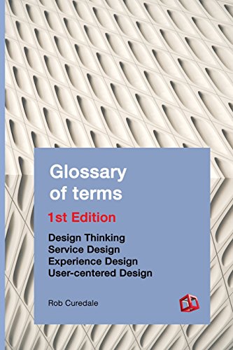 Beispielbild fr Glossary of terms: Design Thinking Service Design Experience Design User-centered Design zum Verkauf von Revaluation Books