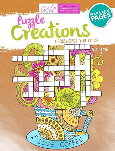 Beispielbild fr Puzzle Creations : Crosswords You Color! Volume 2 zum Verkauf von Better World Books