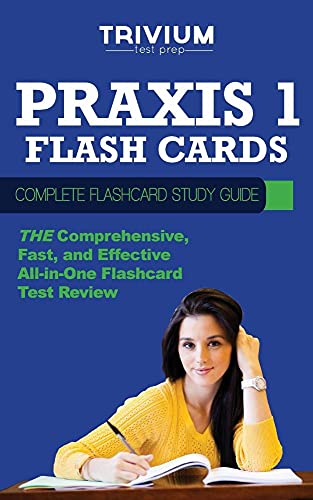 Beispielbild fr Praxis 1 Flash Cards: Complete Flash Card Study Guide zum Verkauf von BookHolders