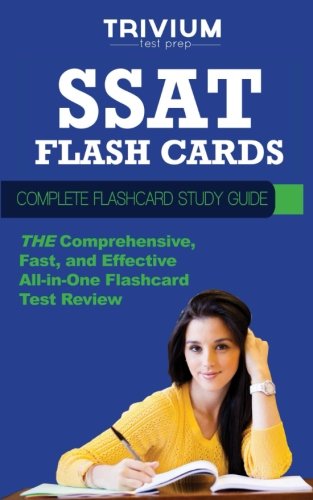 

SSAT Flash Cards: Complete Flash Card Study Guide