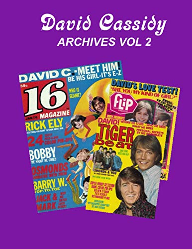 Stock image for David Cassidy Archives Vol 2 for sale by GF Books, Inc.