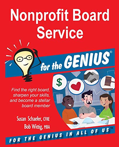 Beispielbild fr Nonprofit Board Service for the GENIUS zum Verkauf von BooksRun