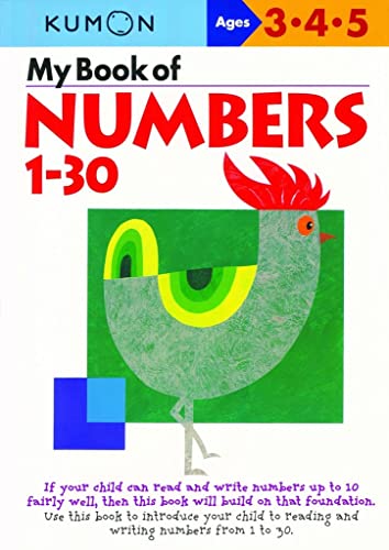9781941082140: Kumon My Book of Numbers 1-30