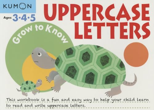 Stock image for Grow to Know: Uppercase Letters (Grow to Know Workbooks) for sale by SecondSale