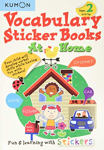 Beispielbild fr Vocabulary Sticker Books - at Home (Kumon Basic Skills) zum Verkauf von Books From California