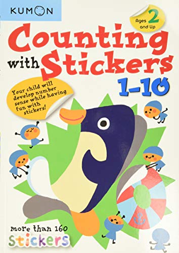 Beispielbild fr Counting With Stickers 1-10 (Kumon Math Skills) zum Verkauf von Books From California