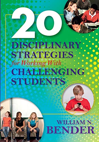Stock image for 20 Disciplinary Strategies for Working With Challenging Students for sale by SecondSale