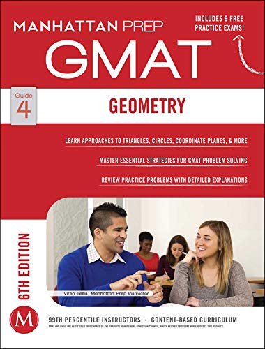 Imagen de archivo de GMAT Geometry (Manhattan Prep GMAT Strategy Guides) a la venta por Gulf Coast Books