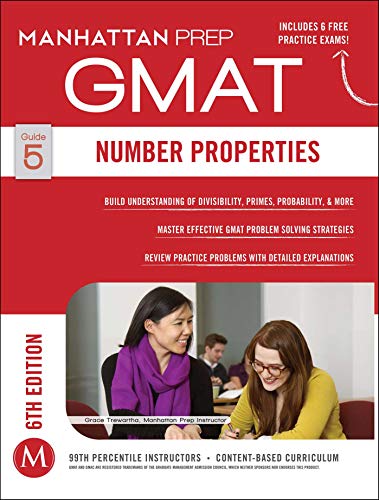 Imagen de archivo de GMAT Number Properties (Manhattan Prep GMAT Strategy Guides) a la venta por SecondSale