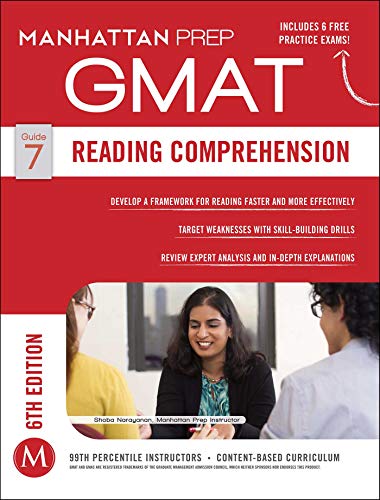 Imagen de archivo de GMAT Reading Comprehension (Manhattan Prep GMAT Strategy Guides) a la venta por SecondSale