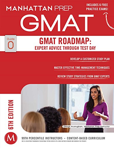 Stock image for GMAT Roadmap : Expert Advice Through Test Day for sale by Better World Books