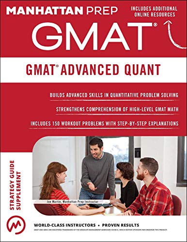 Beispielbild fr GMAT Advanced Quant : 250+ Practice Problems and Bonus Online Resources zum Verkauf von Better World Books