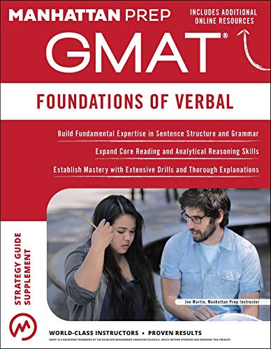 Beispielbild fr GMAT Foundations of Verbal zum Verkauf von Better World Books