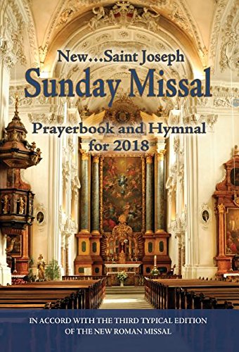 Imagen de archivo de St. Joseph Sunday Missal and Hymnal for 2018 a la venta por Orion Tech