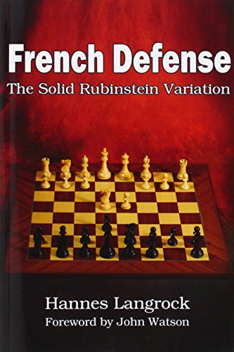Beispielbild fr French Defense: The Solid Rubinstein Variation zum Verkauf von Wonder Book