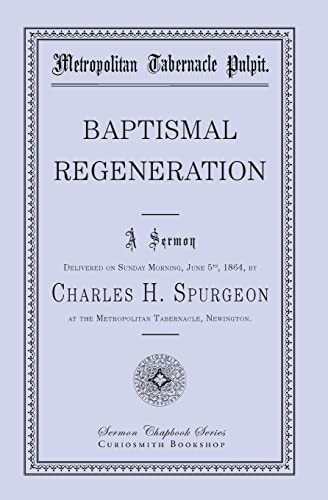 Stock image for Baptismal Regeneration for sale by Save With Sam