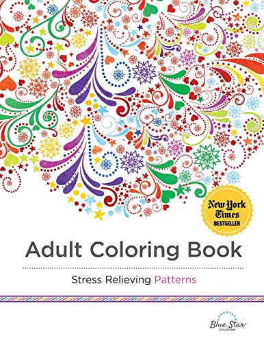 Imagen de archivo de Adult Coloring Book: Stress Relieving Patterns a la venta por Chiron Media