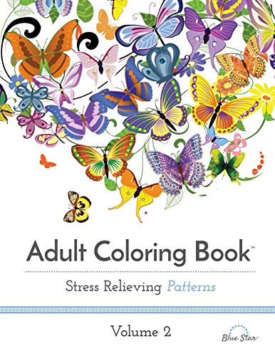 9781941325179: Adult Coloring Book: Stress Relieving Patterns Volume 2: An Adult Coloring Book