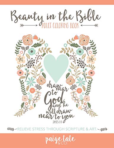 Beispielbild fr Beauty in the Bible: Adult Coloring Book zum Verkauf von SecondSale