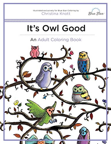 Imagen de archivo de It's Owl Good: An Adult Coloring Book a la venta por Irish Booksellers