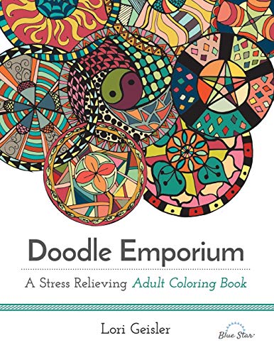 Beispielbild fr Doodle Emporium: A Stress Relieving Adult Coloring Book zum Verkauf von Goodwill Books