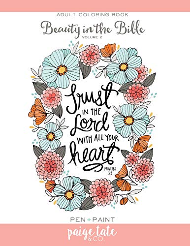 Beispielbild fr Beauty in the Bible: Adult Coloring Book Volume 2 zum Verkauf von Goodwill of Colorado