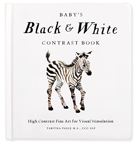 Imagen de archivo de Baby's Black and White Contrast Book: High-contrast Art for Visual Stimulation at Tummy Time a la venta por Revaluation Books