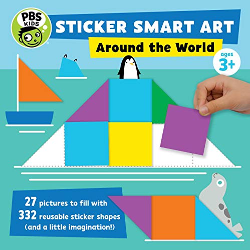 Beispielbild fr Sticker Smart Art: Around the World (PBS Kids) zum Verkauf von GoldBooks