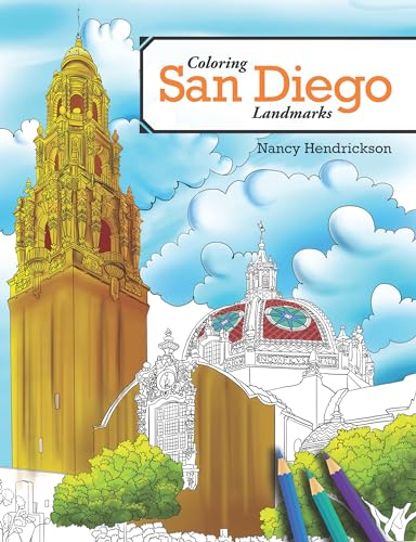 Stock image for Coloring San Diego Landmarks for sale by Goodwill Books