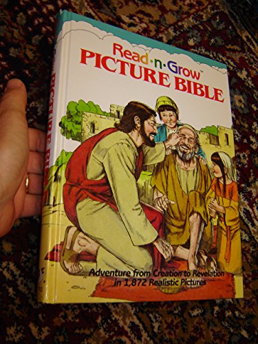 Stock image for Read-N-Grow Picture Bible: Adventure from Creation to Revelation in 1,872 Realistic Pictures / Jimmy Swaggart Ministries for sale by KuleliBooks