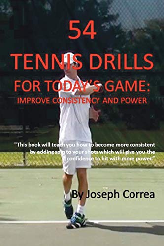 Beispielbild fr 54 Tennis Drills for Today's Game: Improve Consistency and Power zum Verkauf von Lucky's Textbooks